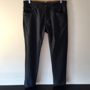 KENT & CURWEN GREY COTTON TROUSERS BUTTON FLY